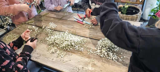 Blumen kreativ gestalten
