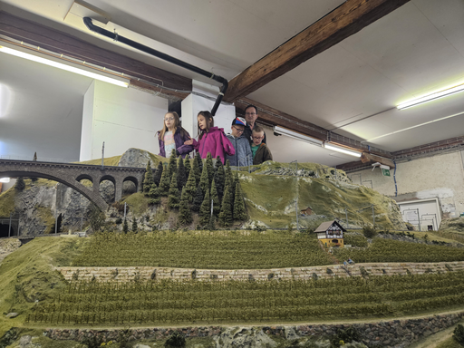 Modelleinsenbahnanlage