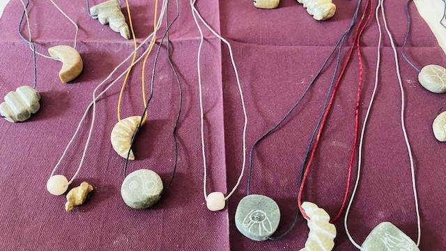 Speckstein Anhänger